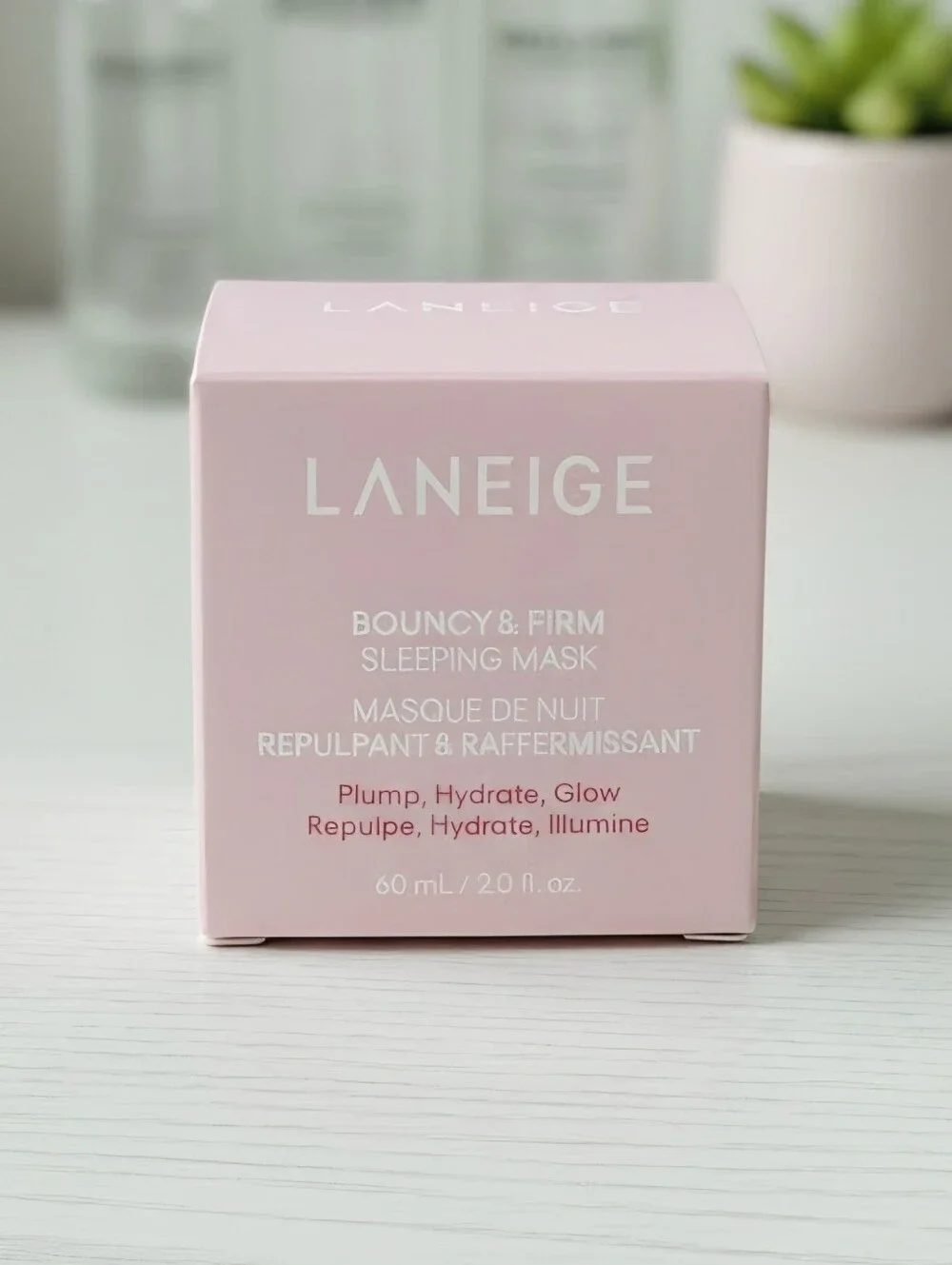 LANEIGE Bouncy & Firm Sleeping Mask - Light Pink